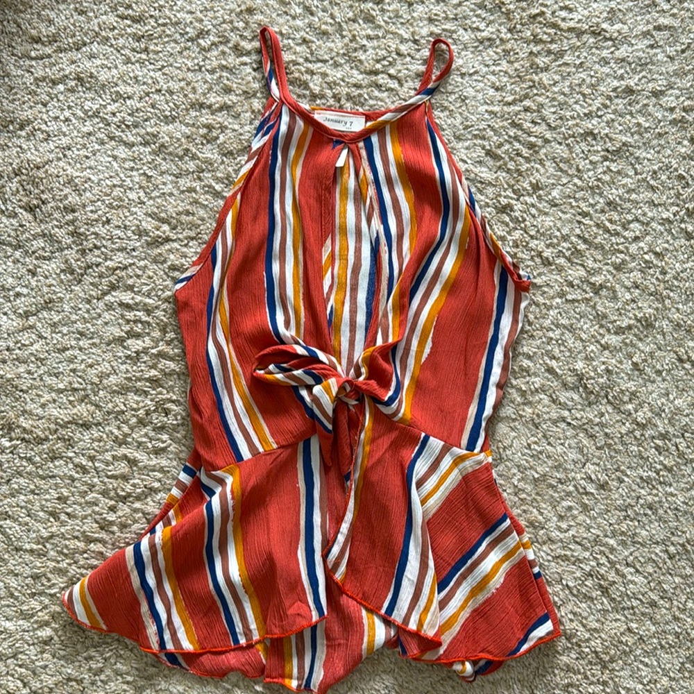 Striped tank top. Size S. New without tags.